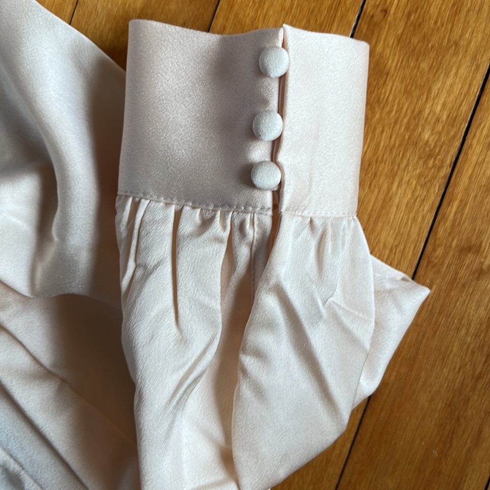 Forever 21 Shirred Lace Trim Top - Picture 3 of 4